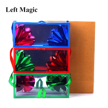 Mini Dream Bag / Ilmumist Flower Box (13*6.2*6.2 cm) Magic Trikke Super Delux Kott Ilmumist Lill Tühja Kasti Magic Rekvisiidid