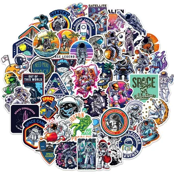10/30/50TK Lahe Astronaut Ruumi Planet Cartoon Kleebised DIY Sülearvuti Pagasi Rula Graffiti Kleebised Lõbus Lapsele Mänguasjad Kingitus