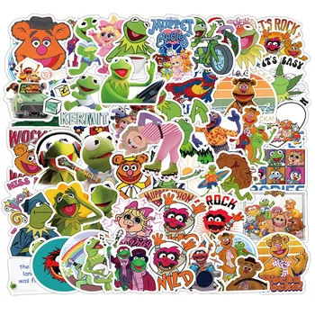 10/30/50TK Muppet Show Kermit the Frog Cartoon Kleebis DIY Telefon Sülearvuti Pagasi Rula Graffiti Kleebised Lõbus Poiss