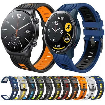 22mm Easyfit Sport Silikoonist Rihm Jaoks Xiaomi Watch Global Versioon Smartwatch Randme Bänd Mi S1 Aktiivne Pehme Watchband Käevõru