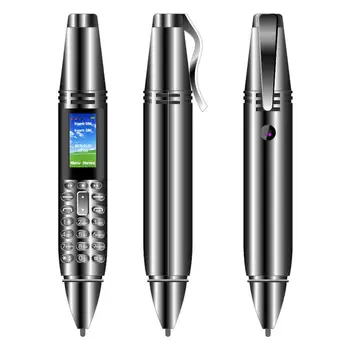 Ak007 Pen Tüüpi Mini Mobiiltelefoni 0.96 Tolline Ekraan, Bluetooth GSM-seadmega SIM-Kaamera Numbrivalitsa Koos Diktofon Salvestamise Pliiats