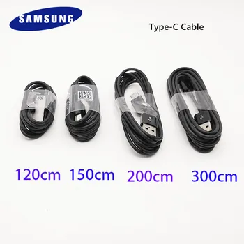 Algne 150cm/300cm USB-3.1 TYPE-C-Fast Charging Data Kaabel Samsung Galaxy A52 A31 A41 A51 A71 S20 S10 S9 S8 Plus Märkus 8 9
