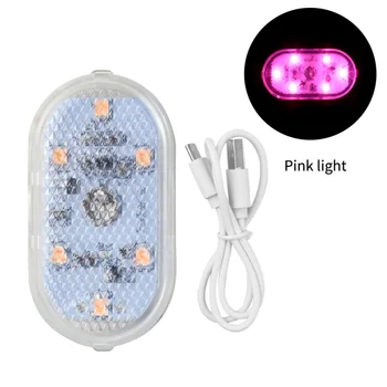 Auto Interjöör Dekoratiivne Light Touch Sensor USB LED Ambient Tuled Auto Traadita Värvikas Atmosfääris Lamp