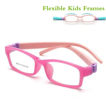 Bendable Nr Kruvi Lapsed frame prillid Poiss Lapse prillid Paindlik Laste prillide raamid TR90 Optiline klaas 8816 5-10yearold