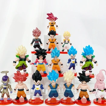 Dragon Ball Joonis Set Son Goku Vegeta Broly Buu Tegevus Joonis Anime Dragon Ball Super Kujukeste Mudel, Kingitused, Mänguasjad