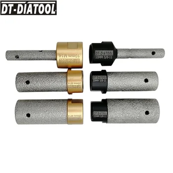 DT-DIATOOL 1tk Diamond Sõrme Freesimine Bitti 5/8-11 Või M14 Lõnga Kivi Kivi Countertop Dia10/20/25 mm