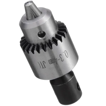 Electric Drill Lihvimine Mini Trelli Padruni Komplekt Paigaldatud 5mm Võllile Connecting Rod 0,3~4mm JT0 Puurida Klamber