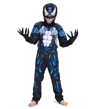 Halloween Superkangelane Lihaste Kostüüm Purim Spiderboy Venom Kombekas Ameerika Spider Poiss Superkangelane Fancy Kleit
