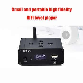 HD Kadudeta Muusika Mängija ESS9018 Dekodeerimine Bluetooth-5.0 U Disk TF Kaart FM-Raadio HIFI Digitaalse Turntable 2.1 Kanali Väljund