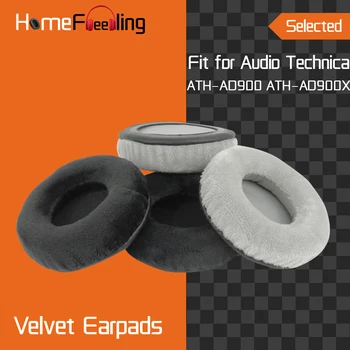 Homefeeling Kõrvapadjakesed Audio-Technica ATH AD900 AD900X Kõrvaklapid peakomplekti küljest lahti Padjad Kuuluvad Velvet Kõrva Pad Asendamine