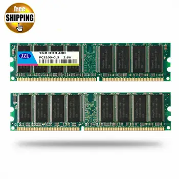 JZL Memoria PC-3200 DDR 400MHz / PC3200 DDR400 / DDR1 400 MHz DDR400MHz 1GB LC3 184PIN Non-ECC 2.6 V Lauaarvuti DIMM Mälu RAM