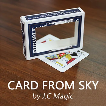Kaart Sky J. C Magic lähedalt Mustkunsti Trikk, Illusioon Street Magic Rekvisiidid Mustkunstnik Street Lihtne Teha Algaja Lõbus