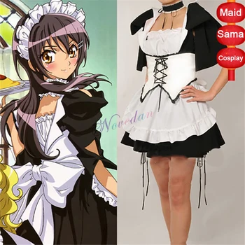 Kaichou Wa Maid Sama Neiu Riided Ühtne Cosplay Kostüüm Naistele Lolita Kleit Anime Kostüüm Halloween Custom Teha