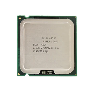 Kasutatud Core 2 Quad Q9505 2.8 GHz Quad-Core Quad-Lõng CPU Protsessor 6M 95W LGA 775 100% Testitud