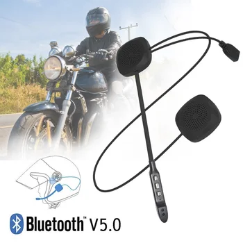 Mootorratta Kiivri Kõrvaklappide T2 Traadita Bluetooth-5.0 Stereo Kõlar Kõrvaklappide Mootorratta Kiivri Peakomplekti Universaalne MP3 Kõlar