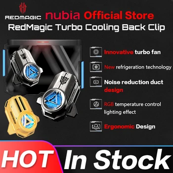 Nubia RedMagic Turbo Cooler RedMagic 7s Pro 7 Pro Gaming Telefon, Ventilaator, Külmik APP Kontrolli JÄÄ Dokk Sobib widt 70-82mm