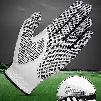 PGM ST017 Vasakule Golf Glove Rõivad Meeste Microfiber Hingav Kiik Koolitus Kindad Pehme Mugav, mittelibiseva Particles남성 골프웨어