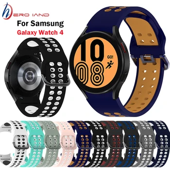 Rihm Samsung Galaxy Vaata 4 klassikaline 46 mm 42mm smartwatch Silikoon Ridge Sport Käevõru Galaxy Vaata 4 44mm 40mm bänd