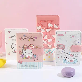 Sanrio Hello Kitty Õpilane Sülearvuti Kawaiia6 Nahast Märkmik, Väike Värske ja Paksenenud Päevik Tüdrukud 