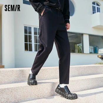 Semir Vabaaja Püksid Meeste Basic Lihtne Värviga Mood 2022 varakevadel Uus Puuvillane korea Versiooni Meeste Väikesed Koonilise Püksid