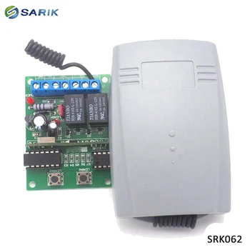 Smart universal remote control vastuvõtja 2channel 433.92 Mhz Töötleja 12/24V