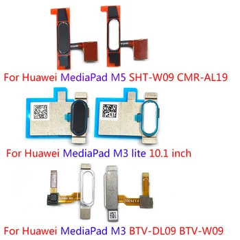 Uus Andur Flex Kaabel Huawei MediaPad M3 Lite 10.1 M5 10.8 tolline Home Nuppu Sõrmejälje Menüü Klahvi Flex